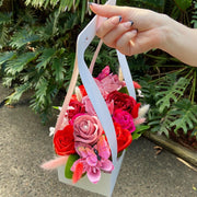 Flower Basket - "Pink Perfection"